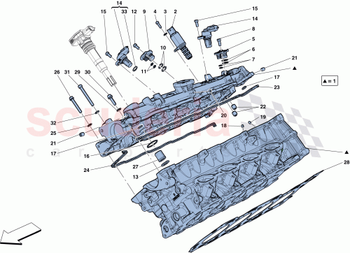 Part Diagram for Ferrari 333616