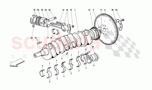 Part Diagram for Ferrari 119851