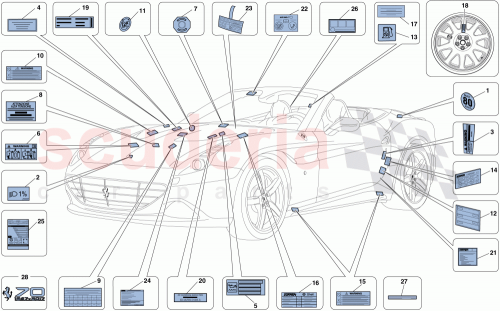 Part Diagram for Ferrari 317770