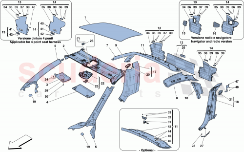 Part Diagram for Ferrari 85771200