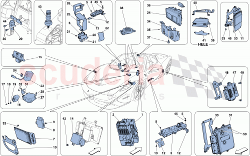 Part Diagram for Ferrari 254901