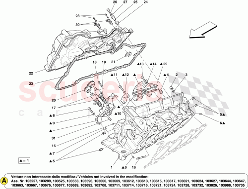 Part Diagram for Ferrari 243721