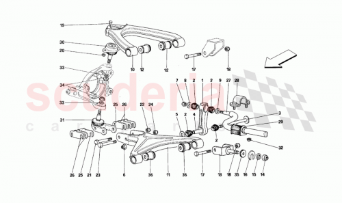 Part Diagram for Ferrari 138389