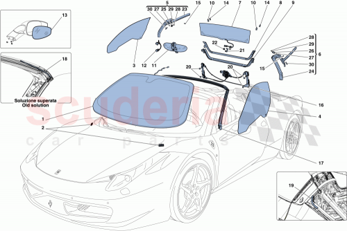 Part Diagram for Ferrari 82193400
