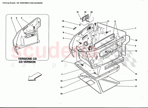Part Diagram for Ferrari 67748700