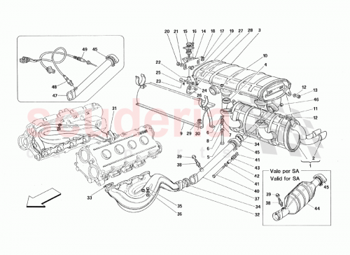 Part Diagram for Ferrari 154984