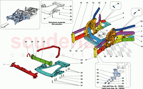 Part Diagram for Ferrari 298513