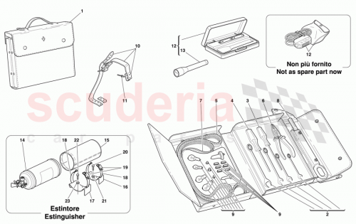 Part Diagram for Ferrari 185385