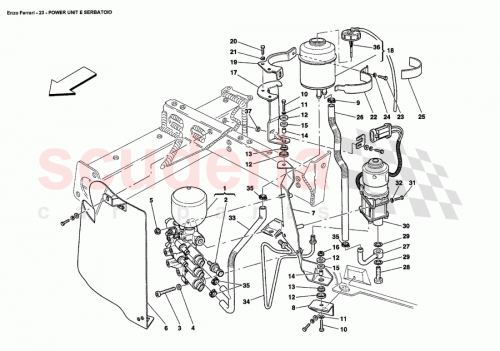 Part Diagram for Ferrari 193405
