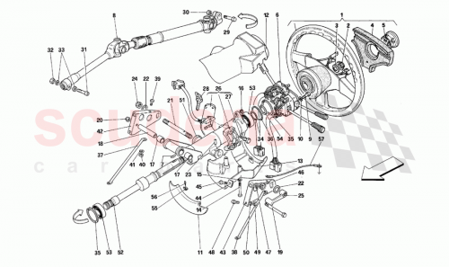 Part Diagram for Ferrari 164256