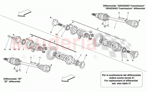 Part Diagram for Ferrari 162920