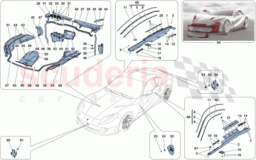 Part Diagram for Ferrari 88077500