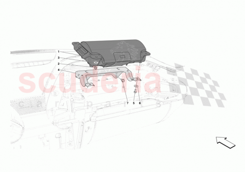 Part Diagram for Ferrari 823234