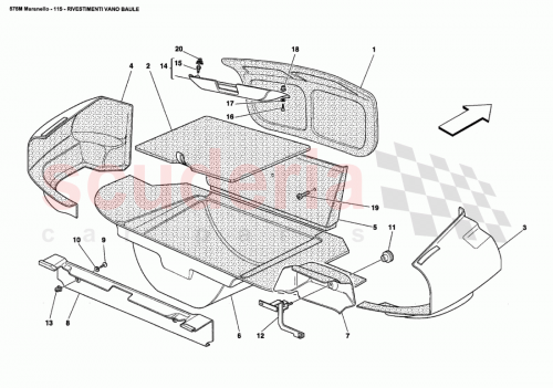 Part Diagram for Ferrari 660767