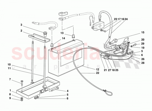 Part Diagram for Ferrari 170114