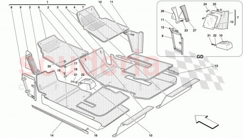 Part Diagram for Ferrari 638802