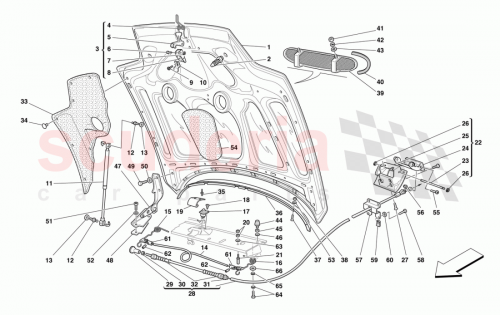 Part Diagram for Ferrari 13297417
