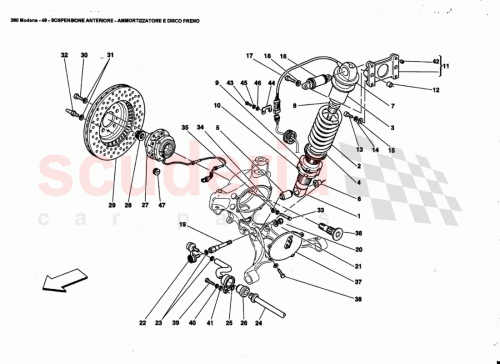 Part Diagram for Ferrari 165872