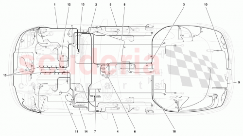 Part Diagram for Ferrari 167042