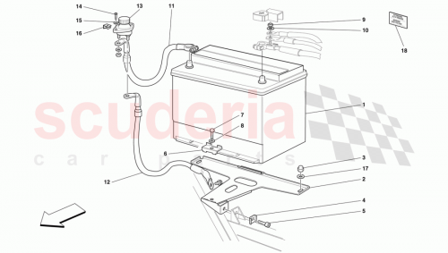Part Diagram for Ferrari 14053811