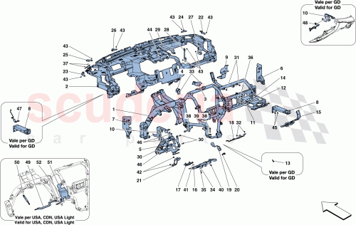 Part Diagram for Ferrari 88414400