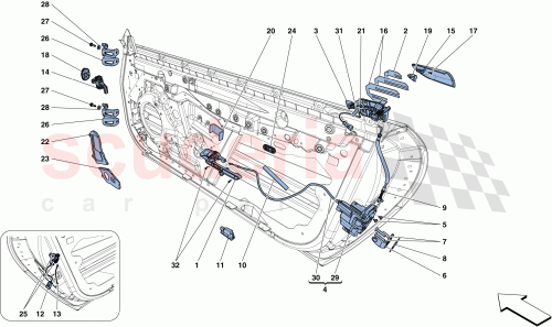 Part Diagram for Ferrari 87507500