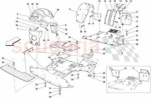 Part Diagram for Ferrari 66988800