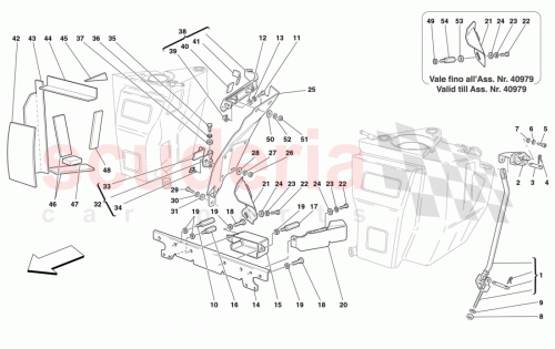 Part Diagram for Ferrari 181034