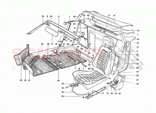 Part Diagram for Ferrari 61386500