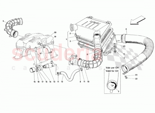 Part Diagram for Ferrari 102947
