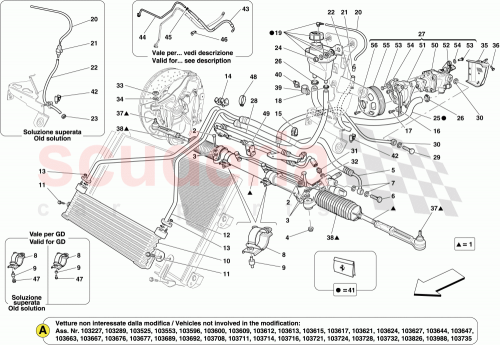 Part Diagram for Ferrari 310424