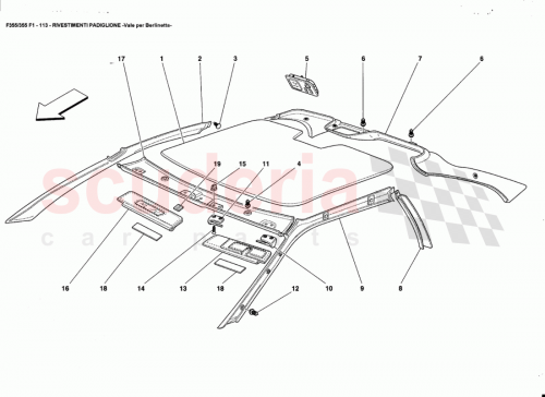 Part Diagram for Ferrari 643987