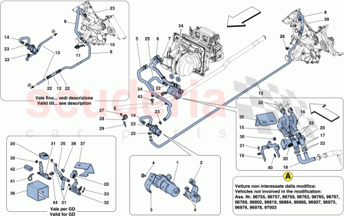 Part Diagram for Ferrari 82396800
