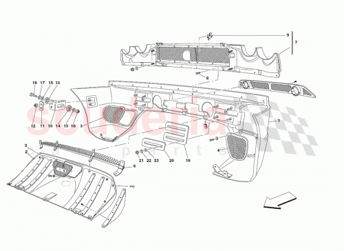 Part Diagram for Ferrari 69335310