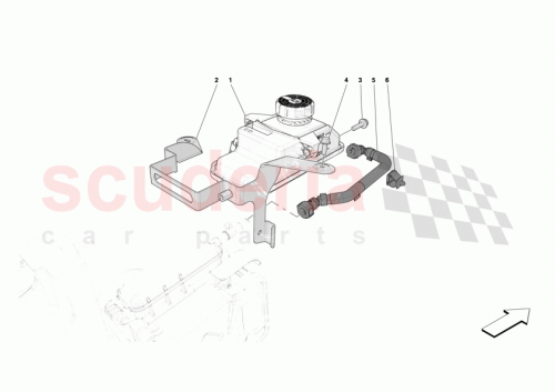 Part Diagram for Ferrari 983480
