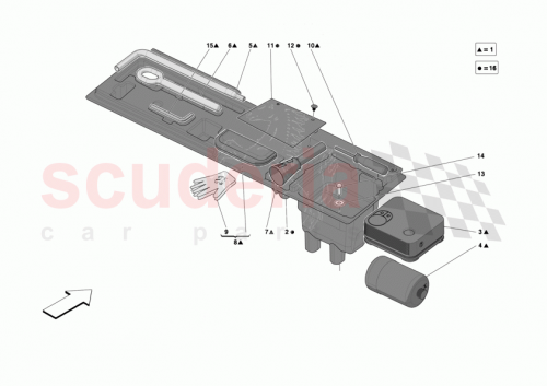 Part Diagram for Ferrari 083222200
