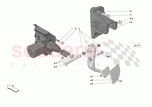Part Diagram for Ferrari 012578211