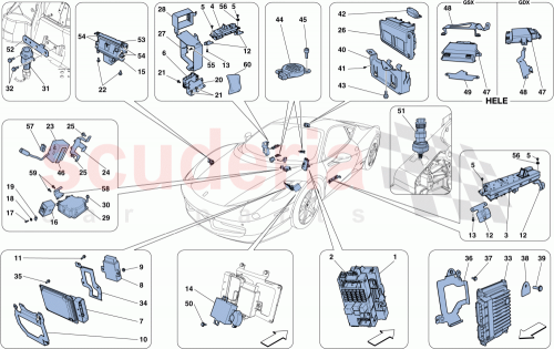 Part Diagram for Ferrari 262199