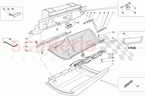 Part Diagram for Ferrari 83227812