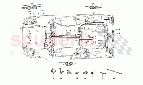 Part Diagram for Ferrari 62425500