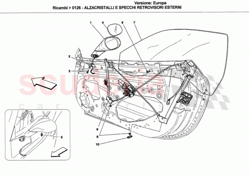 Part Diagram for Ferrari 81613910
