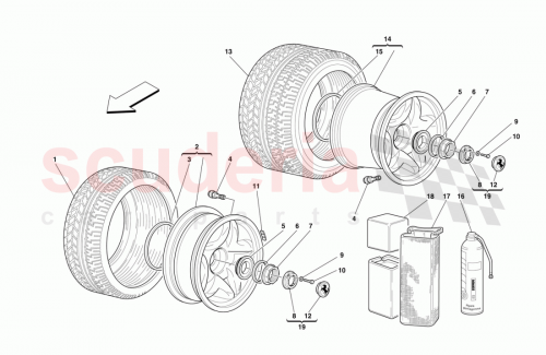 Part Diagram for Ferrari 162948