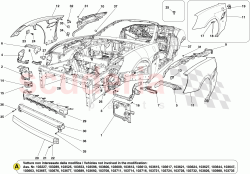 Part Diagram for Ferrari 83962500