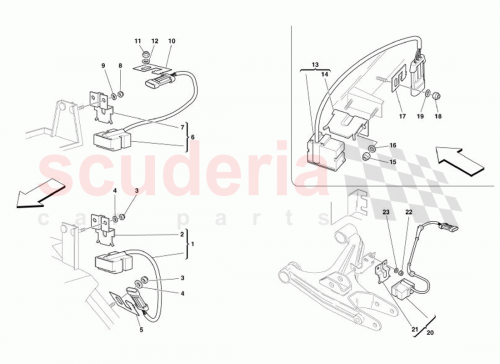 Part Diagram for Ferrari 232687