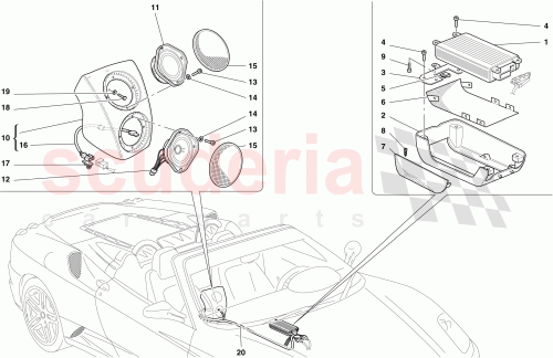 Part Diagram for Ferrari 10903421