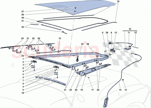 Part Diagram for Ferrari 86134800
