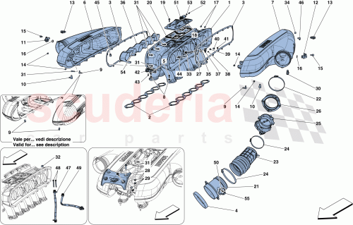 Part Diagram for Ferrari 340224