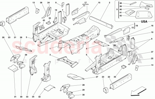 Part Diagram for Ferrari 217870