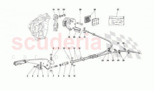 Part Diagram for Ferrari 135005