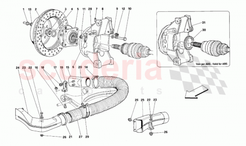 Part Diagram for Ferrari 144782